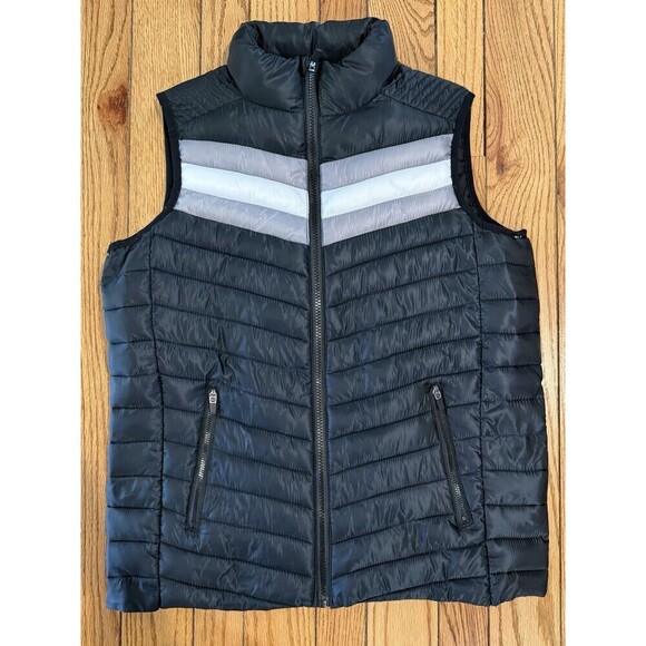 Fabletics Jackets & Blazers - Fabletics Women’s Puffer Vest Medium Black Zip Lightweight Athletic